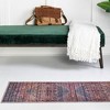 Unique Loom Maahru Collection Area Rug - Quarter Moon - 3 of 4