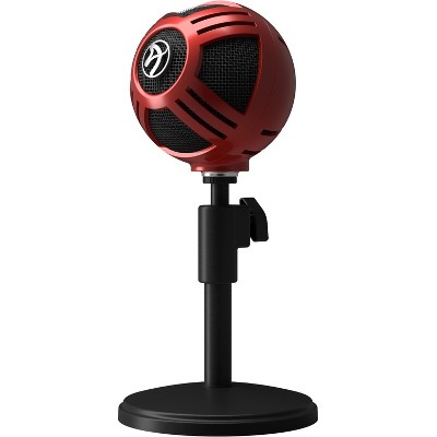 Arozzi Sfera USB Microphone for Gaming & Streaming - Red (SFERA-RED)