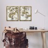 Stupell Industries Rustic Gingko Leaves, 17" x 21" - 2 of 4