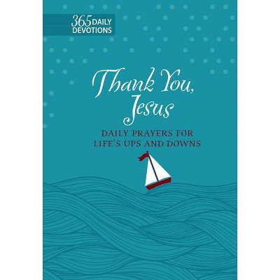 Thank You Jesus Faux Leather Gift Edition - by  Marie Chapian (Leather Bound)