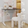 INFURNIC Desks Adjustable Standing Desk with Crank for Easy to Assemble Sturdy and Durable Multi Purpose, Grey, 39.37"*23.62"*35.43" - 4 of 4