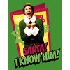 Boy's Elf Santa I Know Him Quote T-Shirt - 2 of 4