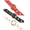 Unique Bargains Womens Leather Belt Studded Grommet with Circle Metal Buckle for Jeans Dress Pants - 4 of 4
