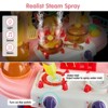 2 in 1 Kids Kitchen Playset & BBQ Grill Set, Toddler Play Kitchen with Realistic Light Sound Steam & Play Sink - 4 of 4