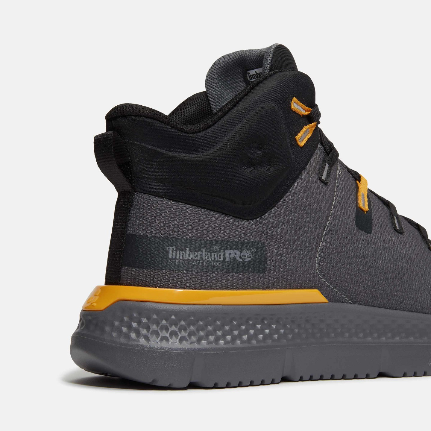 Мужские кроссовки Timberland PRO Intercept Mid Steel Toe Work Sneaker, Dark Grey Ripstop, 10.5, цвет: Тёмный серый — фото 6