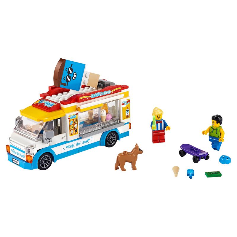 LEGO City Great Vehicles Ice Cream Van Truck Toy 60253, 3 of 9