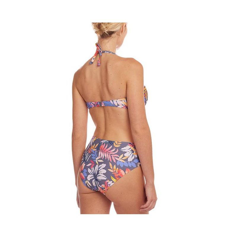 LASCANA Women's Tropical Print Bandeau Bikini Swimwear Top, 3 of 7