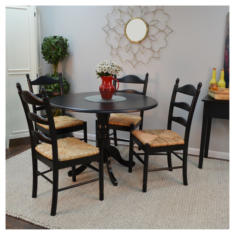 Aurora Rush Seat Dining Chair - Carolina Chair and Table, 4 of 5