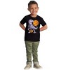 Halloween Trick or Treat Dino Bones Toddler Baby Graphic T Shirt Brisco Brands - 3 of 4