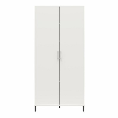 Versa 36" Wide 2 Door Storage Cabinet, White