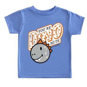 The Juniper Shop SmileyWorld You're Dino-Mite Toddler Short Sleeve Tee - 1 of 4