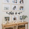 This Is Us Metal Wall Art - 3-Piece Family Home Living Room Decor - 2 of 3