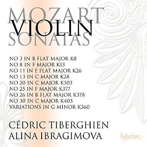 Mozart & Alina Ibragimova & Cedric Tiberghien - Mozart: Violin Sonatas Vol.4 (CD) - 1 of 1