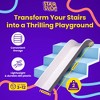 Stairslide Original Stair Mounted Kids Indoor ABS Plastic Staircase Slide Playset with Self Anchoring Non Slip Grips - 2 of 4