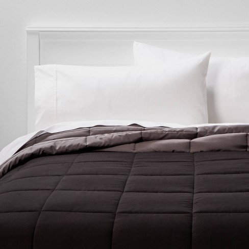 Reversible Microfiber Solid Comforter - Room Essentials™ : Target