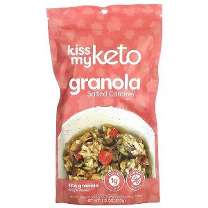 Kiss My Keto, Granola, Salted Caramel, 9.5 oz (270 g) - 1 of 2