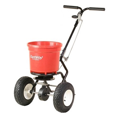 EarthWay Products 50lb Commercial Broadcast Walk-Behind Seed and Salt Spreader