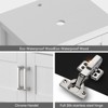 24 in. W x 19 in. D x 36.4 in. H Freestanding Bath Vanity Sink Set - 3 of 4