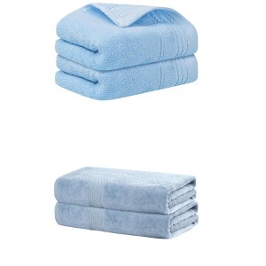 REGALWOVEN Cotton Absorbent Soft Bath Hand Cloths Towels 2 Piece Sets - 1 of 4