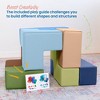 ECR4Kids SoftZone Brainy Building Blocks, 7-Piece - 4 of 4