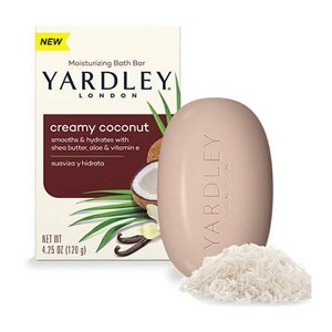 Yardley Creamy Coconut Bath Bar, 4.25 oz Pack of 12 - 1 of 4