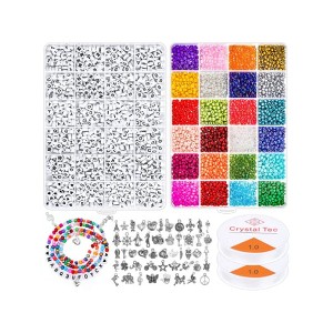 Probe Hues Glass Seed Beads DIY Craft Kit - 1 of 3