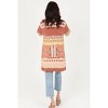 Women's Cozy Aztec Cardigan Sweater - ANGIE - 3 of 4