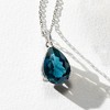 Ross-Simons 13.00 Carat London Blue Topaz Pendant Necklace With Diamond Accents in Sterling Silver - 4 of 4