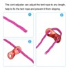 Unique Bargains Camping Hiking Tent Nylon Reflective Guyline Cords with Aluminum Cord Adjusters 4 Sets - 4 of 4