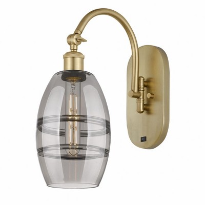 Vaz - 1 Light Arm Swivels Side to Side Wall Sconce In Industrial Style-11.63 Inches Tall and 5.88 Inches Wide