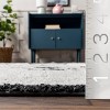 Nuloom Vera Bunny Pet Friendly Machine Washable Kids Area Rug, 6', Grey - 3 of 4