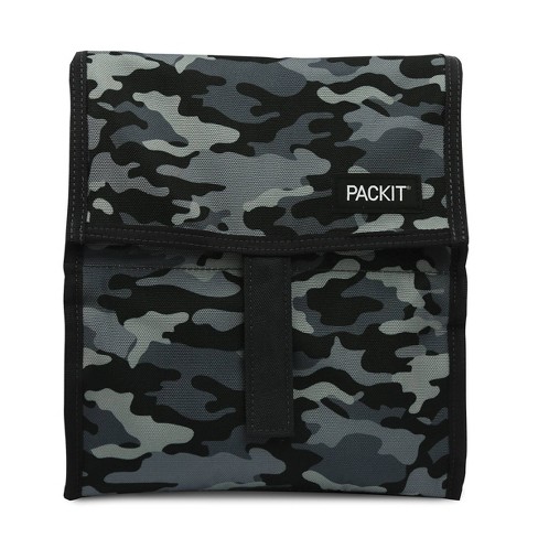 Packit Freezable Lunch Bag - Charcoal Camo