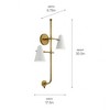 Kichler Lighting Sylvia 2 - Light Sconce in  White - 2 of 3