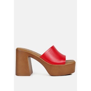 Slip On Block Heel Sandals - 1 of 4