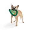 BARK Howly Jowly Holidays Toss The Flying Disc Plush Dog Toy - 3 of 4