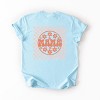 Simply Sage Market S.W.Smiley Checkered Mama Flowers Front and Back Print Garment Dyed Tee - 2 of 4
