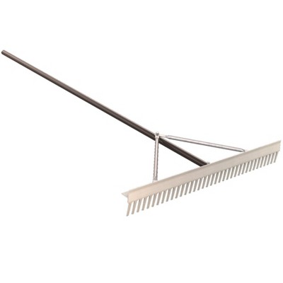 Bon Tool 28-104 Yard Prep Rake - 36-inch - 72-inch Aluminum Handle