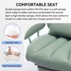 Efomao Desk Office Chair 400LBS, Big and Tall PU Leather Computer Chair, Executive Office Chair with Footrest and Lumbar Support - 4 of 4