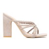 New York & Company Dalia Women's  Braided Strap Heeled Sandal - 2 of 4