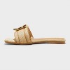 Women's Kelsey Rhinestone Buckle Slide Sandals - A New Day™ - 2 of 4