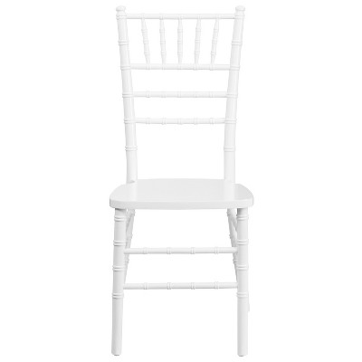 Elegant White Wood Chiavari Banquet Chair