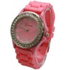 Olivia Pratt Every Day Silicone and Rhinestones Colorful Women Watch - 2 of 4