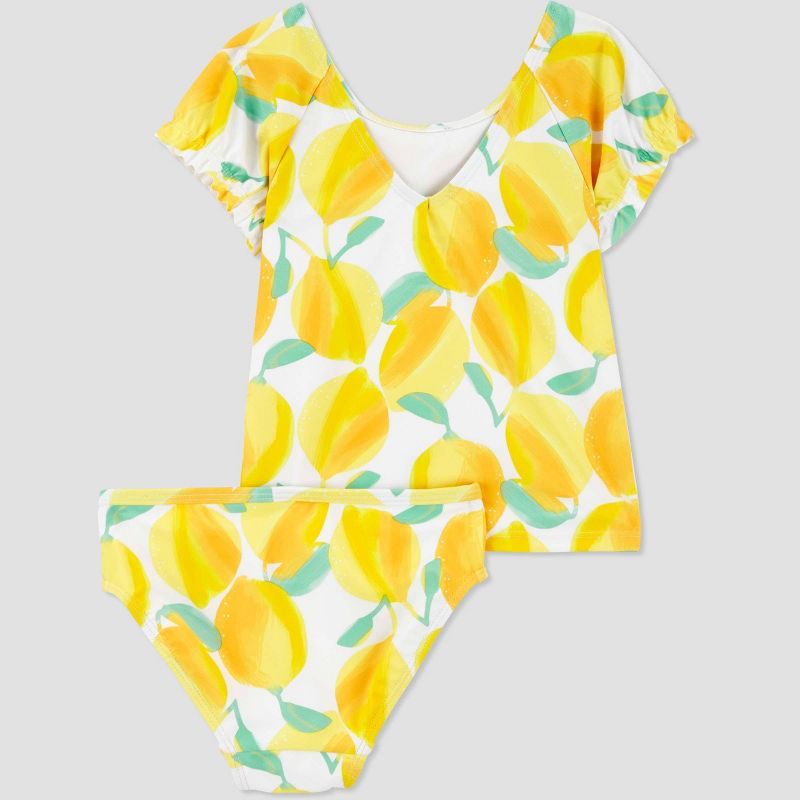 Carter's Just One You®️ Toddler Girls' Short Sleeve Tankini Set, 3 of 7