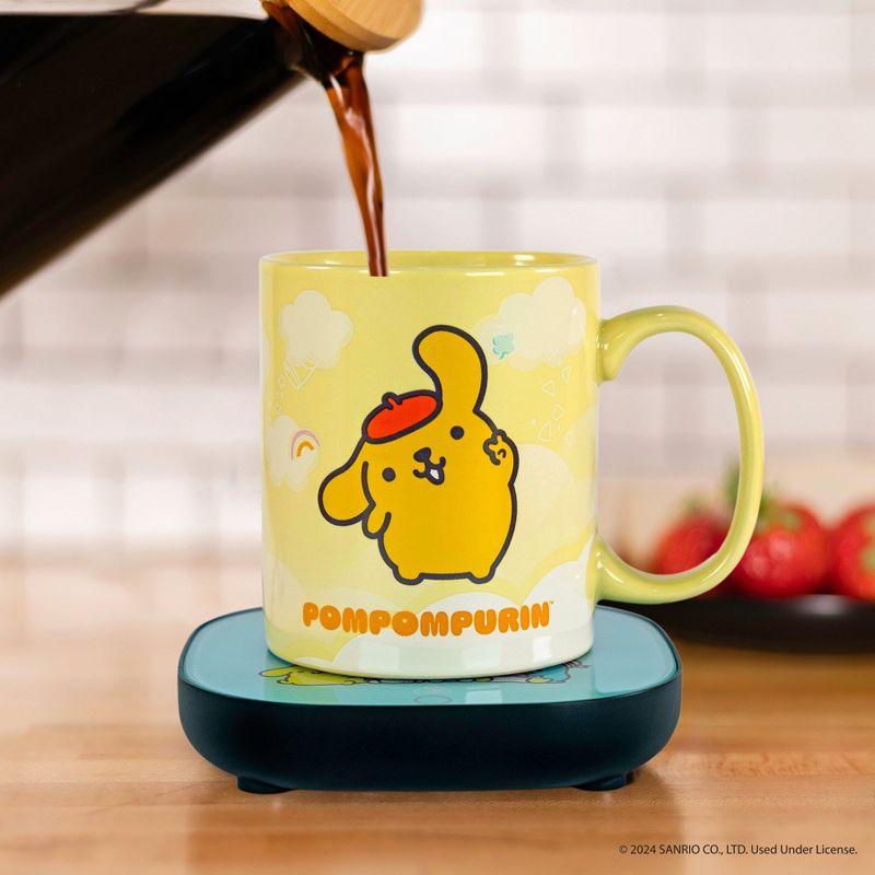 Uncanny Brands Hello Kitty and Friends Pompompurin Mug Warmer with Mug, 1 of 6