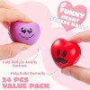 Joyfy 30PCS Valentine's Day Heart Stress Balls for Kids, Toys Slow Rising for School Carnival Reward, Valentine Party Relieve Stress Toys - 3 of 4