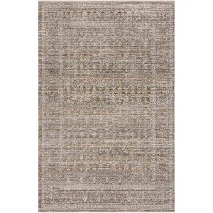 Hauteloom Uzuri Living Room, Bedroom Machine Washable Patio Outdoor Area Rug - Oriental - 1 of 4