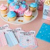 Big Dot of Happiness Baby Gender Reveal - Picture Bingo Cards and Markers - Team Boy or Girl Baby Shower Shaped Bingo Game - Set of 18 - 2 of 4