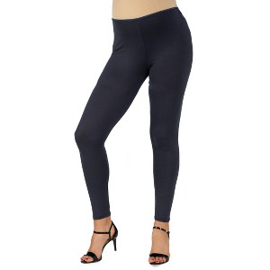 Maternity Stretch Ankle Length Leggings - 24seven Comfort Apparel™ - 1 of 4