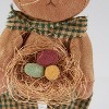 Primitives by Kathy Egg Basket Bunny Ornament - 4 of 4