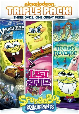  SpongeBob SquarePants: SpongeBob's Last Stand/Triton's Revenge/Viking-Sized Adventures (DVD) 